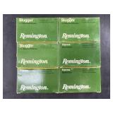 Six 5 round boxes of 12ga 2 3/4" 1 oz. slugs