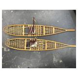 Pair of bentwood snow shoes by Viking of Canada, l