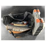Tool bag filled with a variety of hand tools NO SH