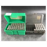 Mix of 357 and 38 special cartridges about 75 tota