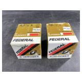 Two 25 round boxes of 410 ga 3" #4 shot shells NO