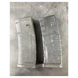 Two 30 rounds P Mags for AR15 style rifles