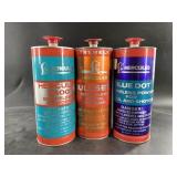 3 Mixed partial cannisters of smokeless gunpowder