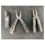 3 Gerber knives and multi-tools