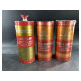 3 Partial cannisters of Hercules smokeless gun pow