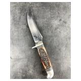 Vintage Western Stainfield version skinning knife,