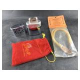 Lot with a Jon-E hand warmer and replacement sling