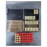 19 Rounds of .44 MAG, casings for same, and 2  Cas