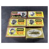Mix of 30 caliber bullet tips for reloading