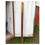 Koa wood board fine finish, 90" x 4" x 2"