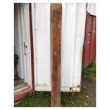 Koa wood board  rough finish, weathered edge 92" x