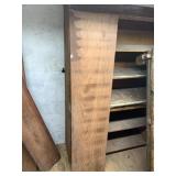 Large teak board, mostly fine finish, 72" tall x 1