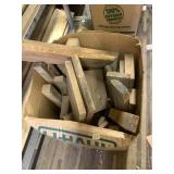 Large lot with several short lengths of fine finis