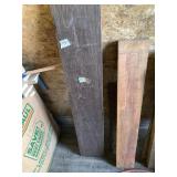 2 Wenge planks, largest is 32" x 7.5" x 1.75"