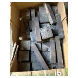 Lot full of ebony blocks, perfect for knife scales