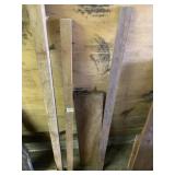 Lot with 4 pieces of Koa, longest is 57"