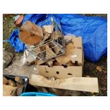 Large wood block lot