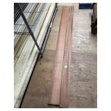 Lot of 2 med finish hardwood planks, quite dense,