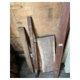 5 Shorter exotic wood boards including Koa, Brazil