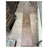 Large teak board, fine finish, 73" tall x 10" x 1"