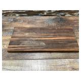 Piece of Madagascar or black and white ebony, 15"