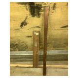 Lot of 2 boards:  1 is brown ebony fine finish 23"