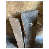 2 Rough finish Koa planks, largest is 34" x 7.5" x