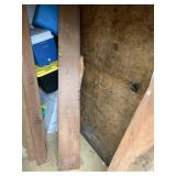 Large mahogany board fine finish 85" tall x 11" wi