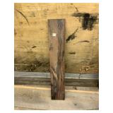 Madagascar ebony plank 36" x 7" x 1/2"