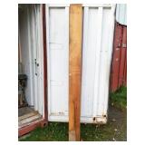 Koa wood board  fine finish, 95" x 8" x 2"
