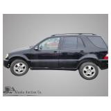 2002 Mercedes Benz ML350 SUV with only 54,997 mile
