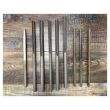 Bowl gouge replacements for wood turning