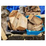 Large wood block lot