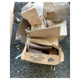 Lot with several partially cut pieces and several