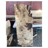 Large board with very defined grain, live edges, w