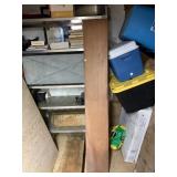 Large teak plank 33" tall x 11" x 1"