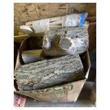 Lot with several trunk segments, spruce, good for