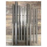 Lot with several bowl gouge replacement parts for