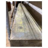 Large weathered 12" x 4" plank 60" long, perfect f