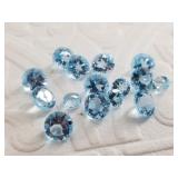 20cts of cut and polished topaz gemstones