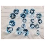 20cts of cut and polished topaz gemstones