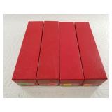 4 Boxes of assorted wheat cents