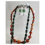 Natural stone jewelry: necklaces, earrings,  and m