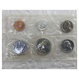 1963 P Unc. Coin set with Silver Franklin half dol