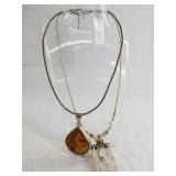 Two sterling silver necklaces