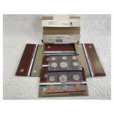 Five 1984 P and D unc. Coin set in Mint box