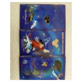 Pressed penny collection in  a Walt Disney folder
