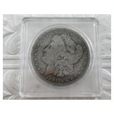 1901 O Morgan silver dollar, low grade