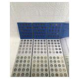 Lot of 3 partial coin folders: Jefferson Nickel vo
