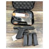 Glock 20, Gen 4 semi-auto pistol, BRYX234 s/n, 10m